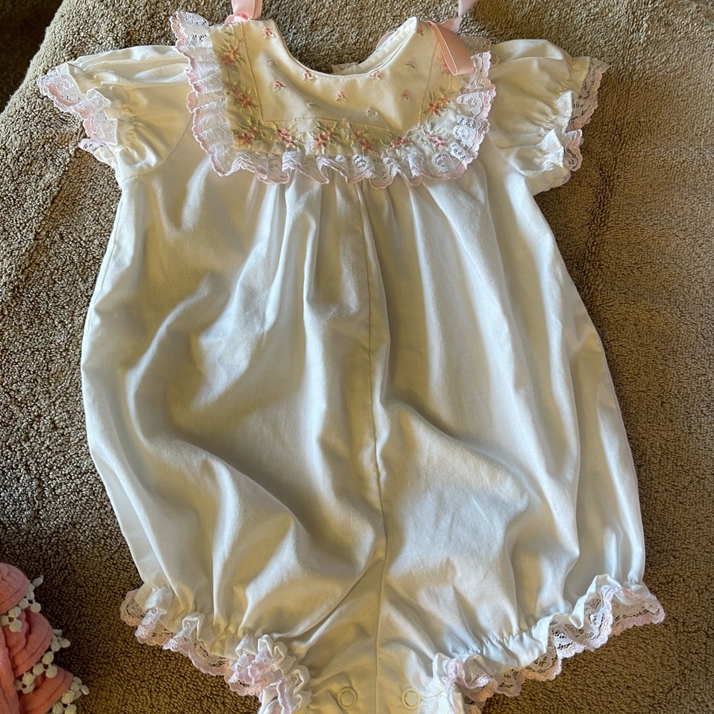 Assorted Baby Dresses and Rompers 5 total items - Picture 4 of 16